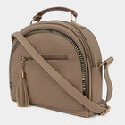 Women Plain Beige Sling Bag, , small image number null