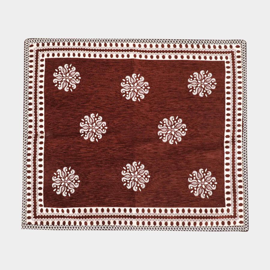 Brown Polyester Sofa Cover, , large