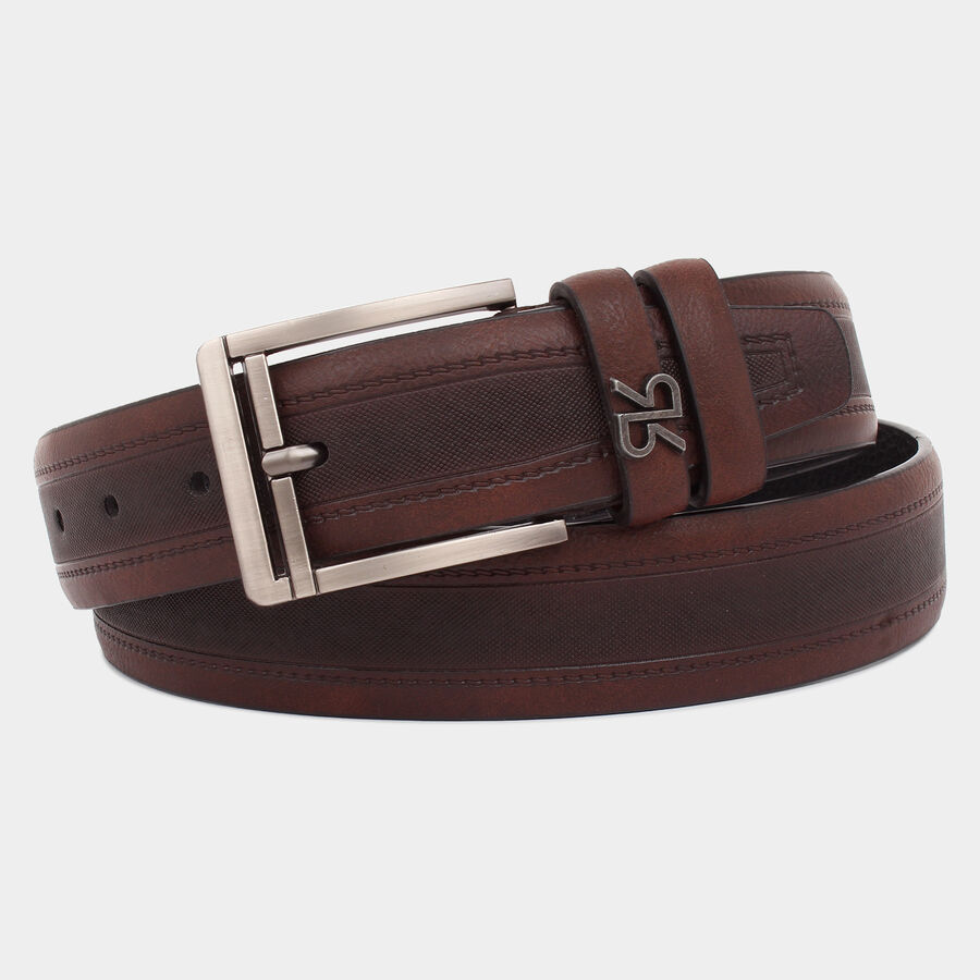 Men Casual Brown Belt (36 in.), , large image number null