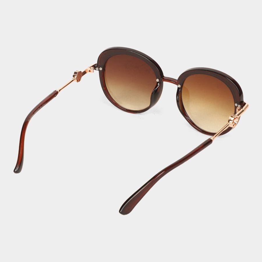 Women's Metal Gradient Wayfarer Sunglasses, , large image number null