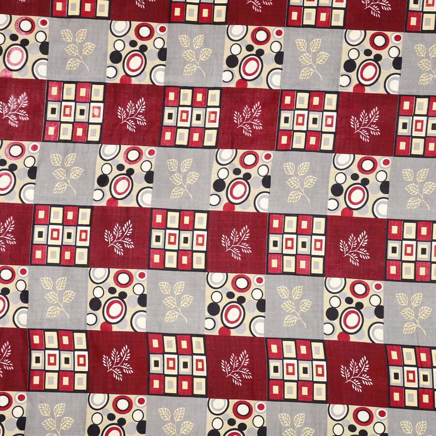 Red Microfiber Double Bedsheet, , large image number null