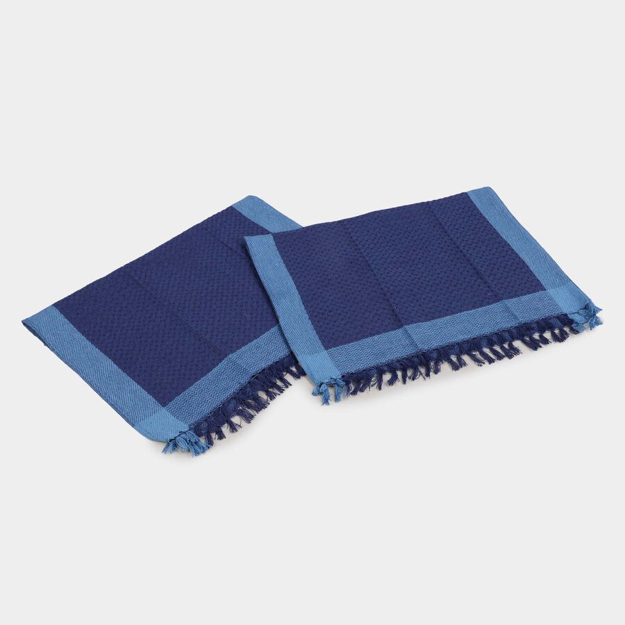 45 GSM Navy Blue Cotton Hand Towel, , large image number null