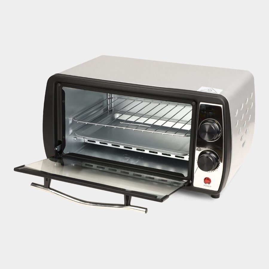 800 W Powder Coated Oven Toaster Griller, , large image number null