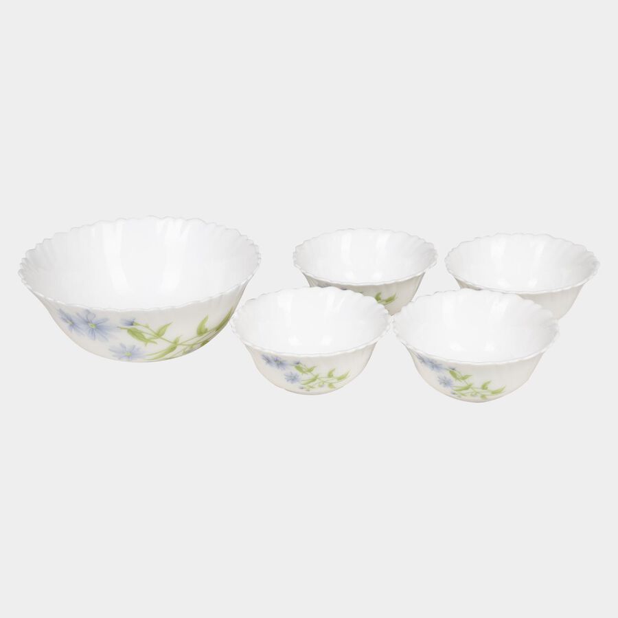 Opalware Pudding Set of 5, , large image number null