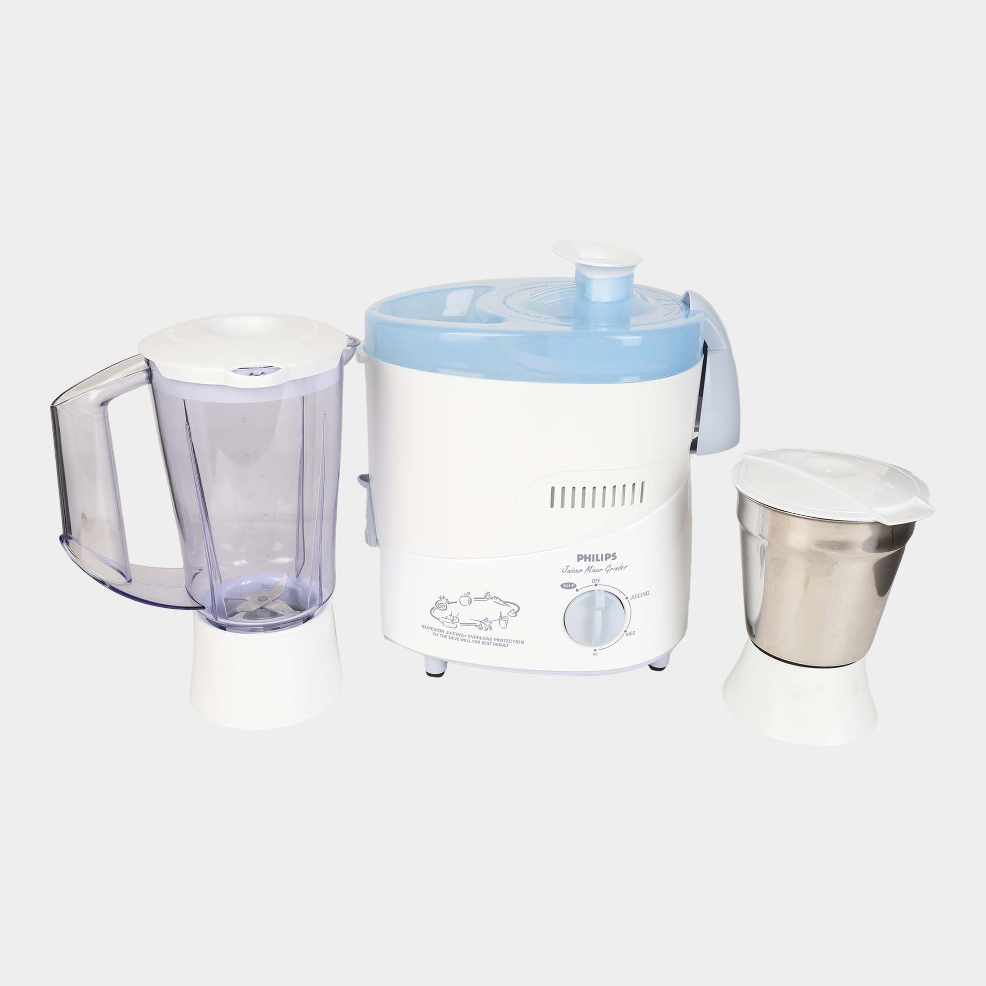 Philips juicer mixer top grinder hl1632 review