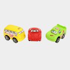 Pull Back Toy Cars, Set of 6 - Colour/Design May Vary, , small image number null