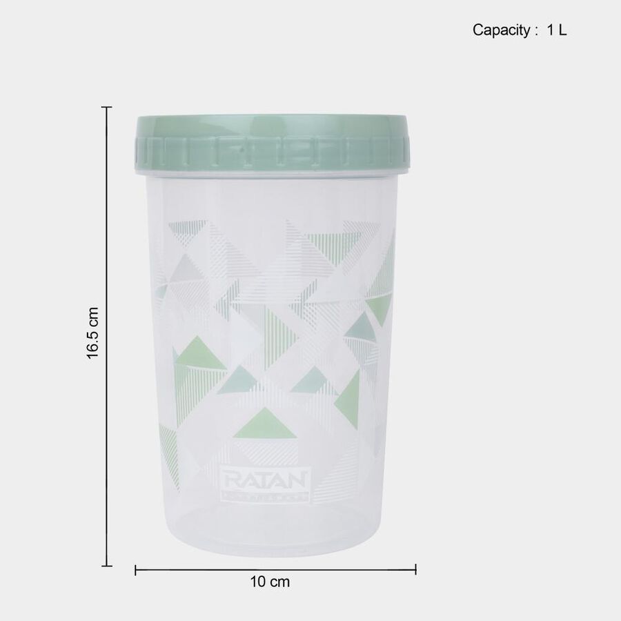 1 L Plastic Container Set of 3, , large image number null