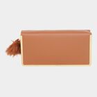Women's Polyurethane Zipper Hand Pouch, , small image number null