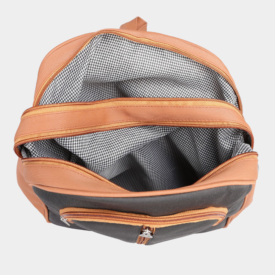 Women Tan Backpack, , large image number null