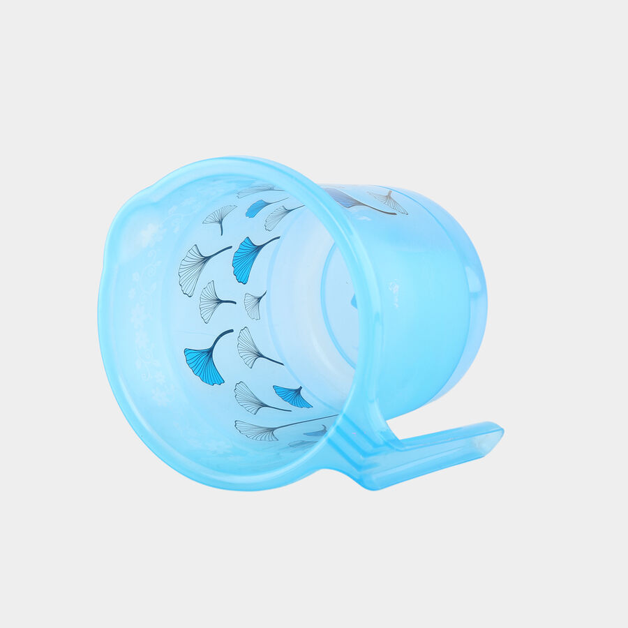 Plastic Printed Bath Mug, 1.5 L - Colour/Design May Vary, , large image number null