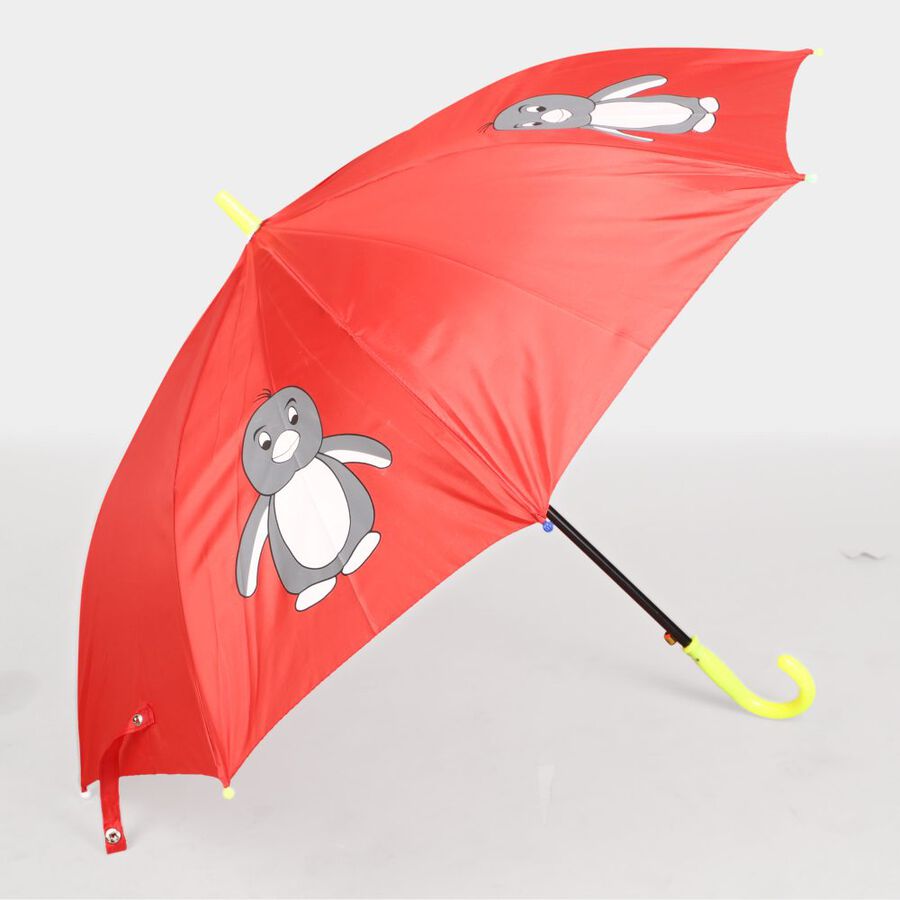 Kid's Polyester Umbrella - Color/Design May Vary, , large image number null