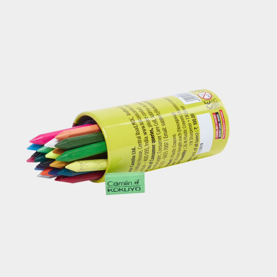 Wax Crayons 26 Shades, , large image number null