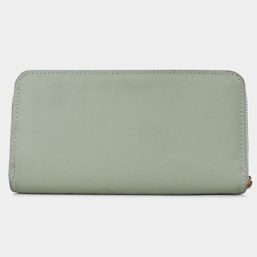 Women's Green Polyurethane Handbag, , large image number null