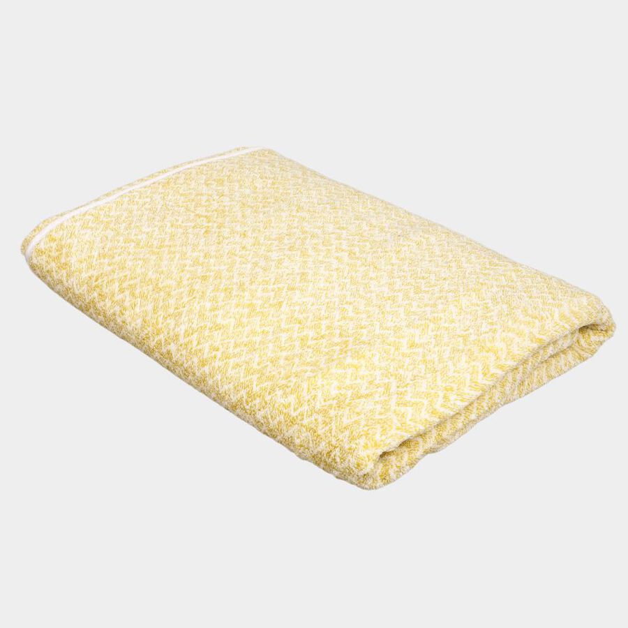 280 GSM Yellow Microfiber Bath Towel, , large image number null