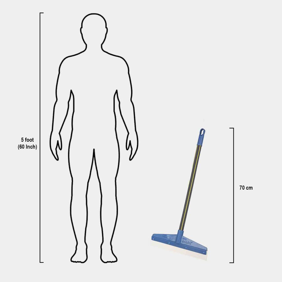 Plastic Bathroom Wiper With Handle, , large image number null