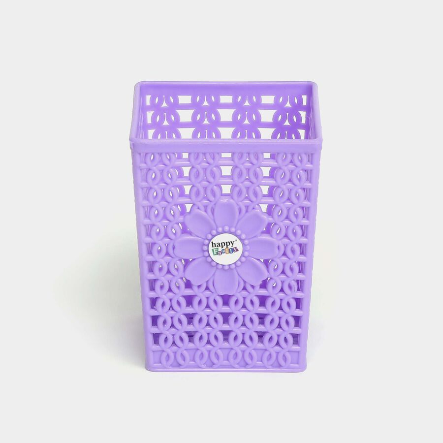 Violet Plastic Basket, Set of 4, , large image number null