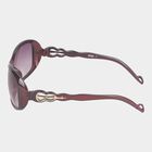Women's Plastic Gradient Oval Sunglasses, , small image number null