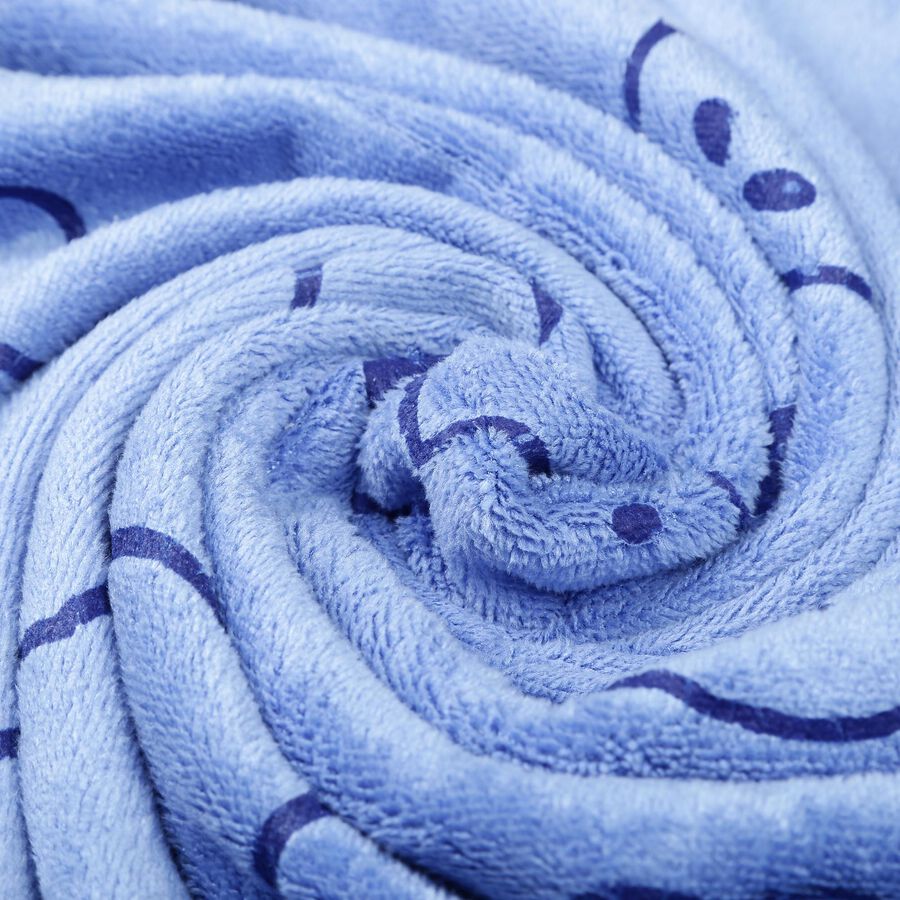 280 GSM Blue Microfiber Baby Towel, , large image number null