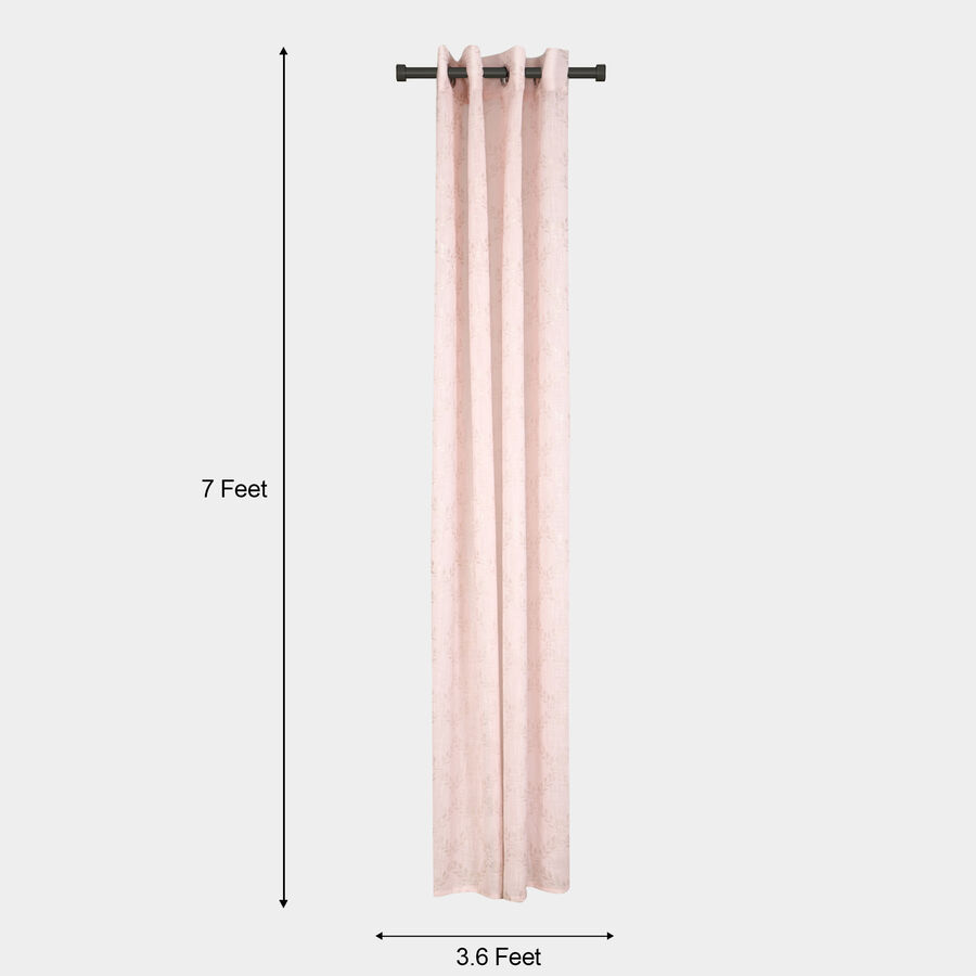 7ft. Pink Microfiber Door Curtain, , large image number null