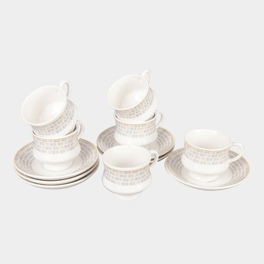 150 ml Stoneware Cup & Saucer Set, , large image number null
