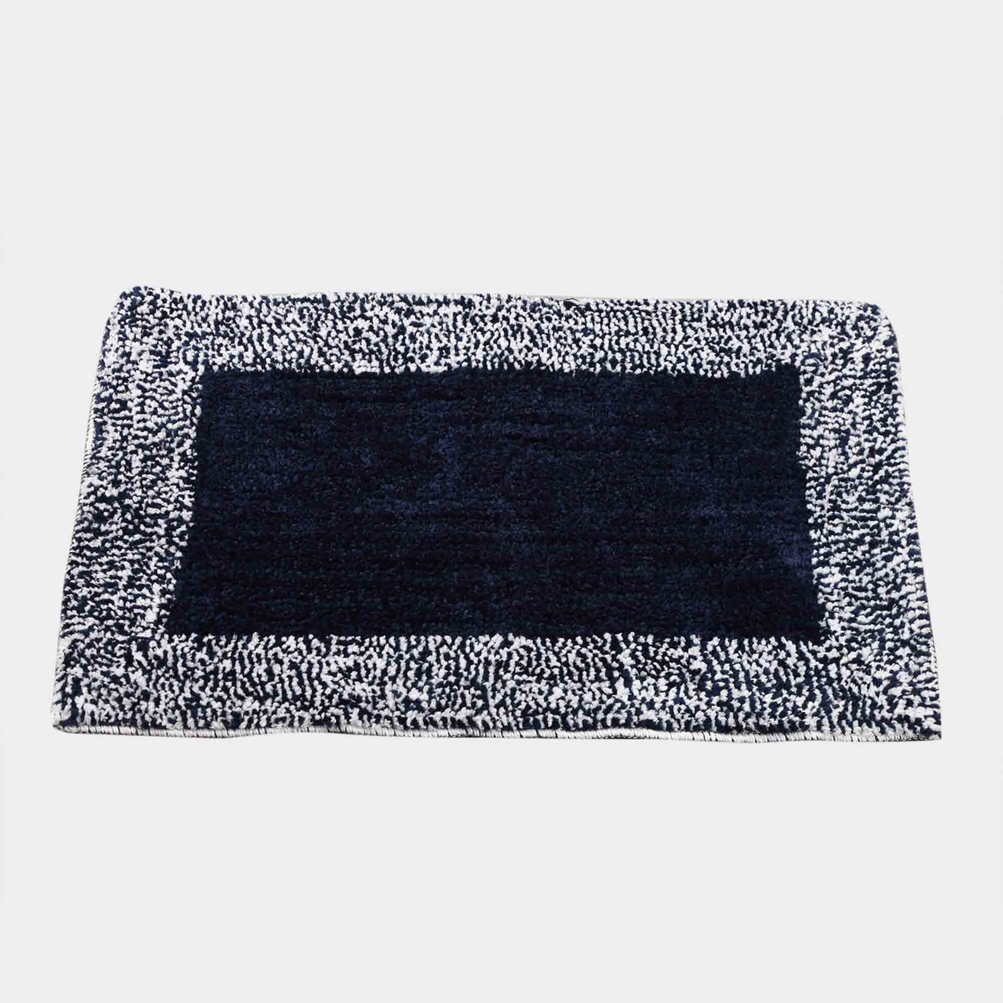 Home Beautiful                         Anti-Skid Blue Polyester Door Mat
