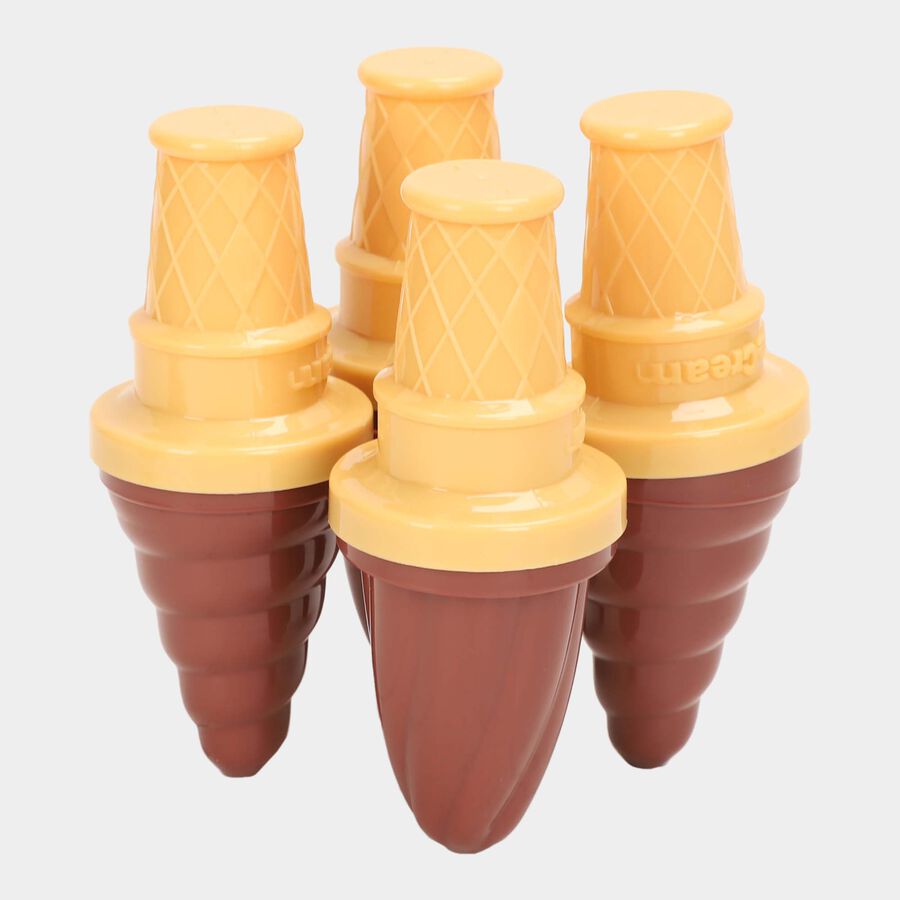 Plastic 4 Moulds Kulfi Maker, , large image number null