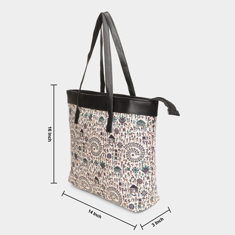 Multicolor Fabric Bag, , large image number null