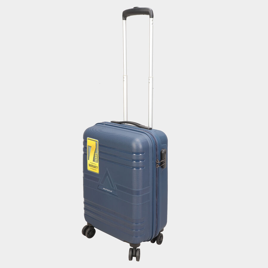 8-Wheel Dark Blue PVC Matee Hard Case Trolley, Small + Medium + Large, , large image number null