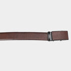 Men's Brown Polyurethane Formal Belt, 34 in. Waist, , small image number null