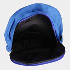 Women's Navy Blue Polyurethane Backpack, , small image number null