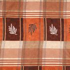 Brown Microfiber Double Bedsheet with Pillow Cover, , small