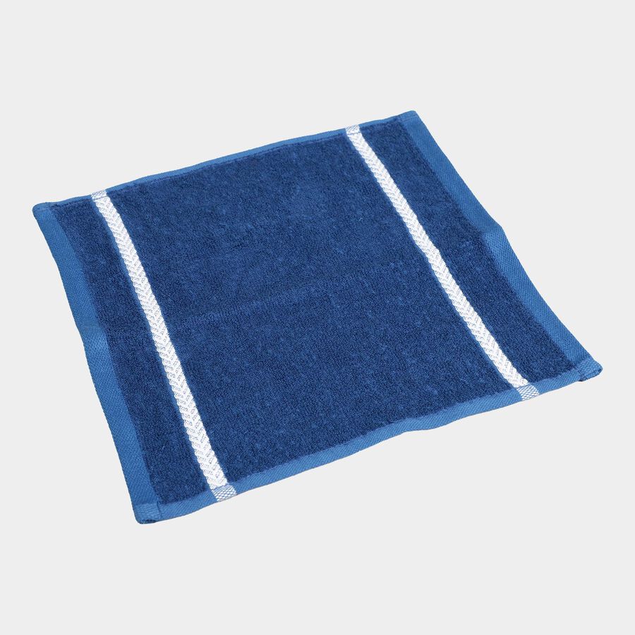 480 GSM Blue Bamboo Cotton Face Towel, , large image number null