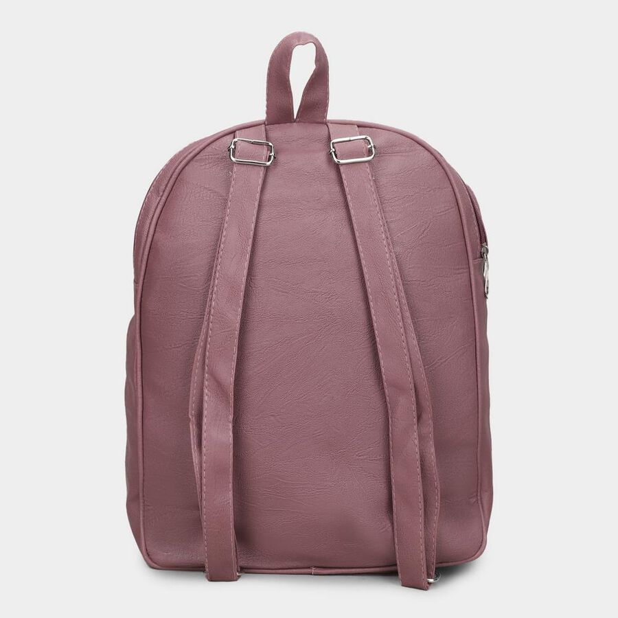 Women's Pu Backpack, , large image number null