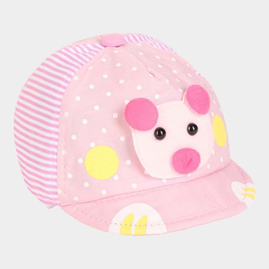 Kids' Pink Canvas Cap, , large image number null