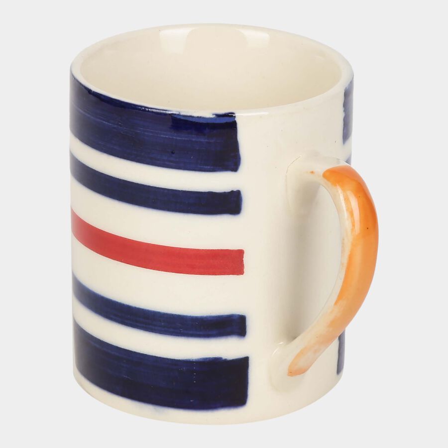330 ml Stoneware Mug, Hand Painted Colour, , large image number null