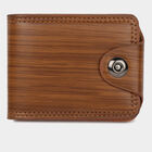 Men PU Brown Wallet, , small image number null