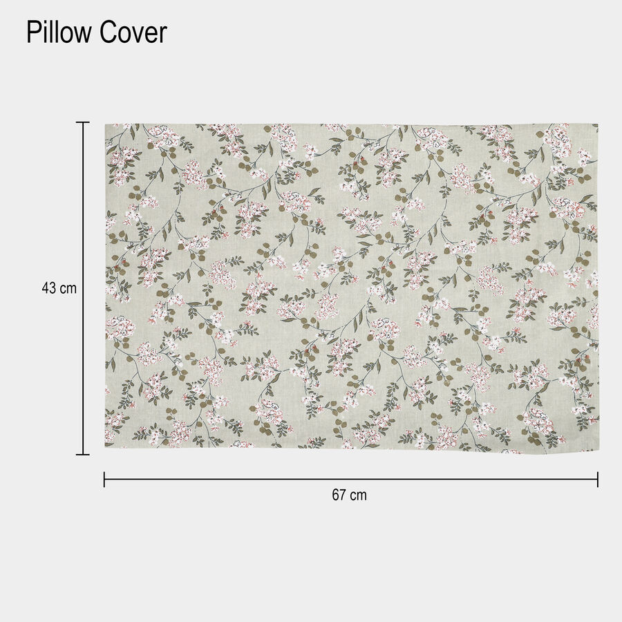 Grey Polyester Pillow Cover, , large image number null