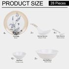 28 Pcs. Melamine Dinner Set, , small image number null