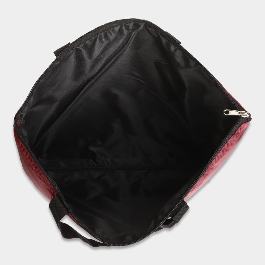 Maroon Fabric-Nylon Bag, , large image number null