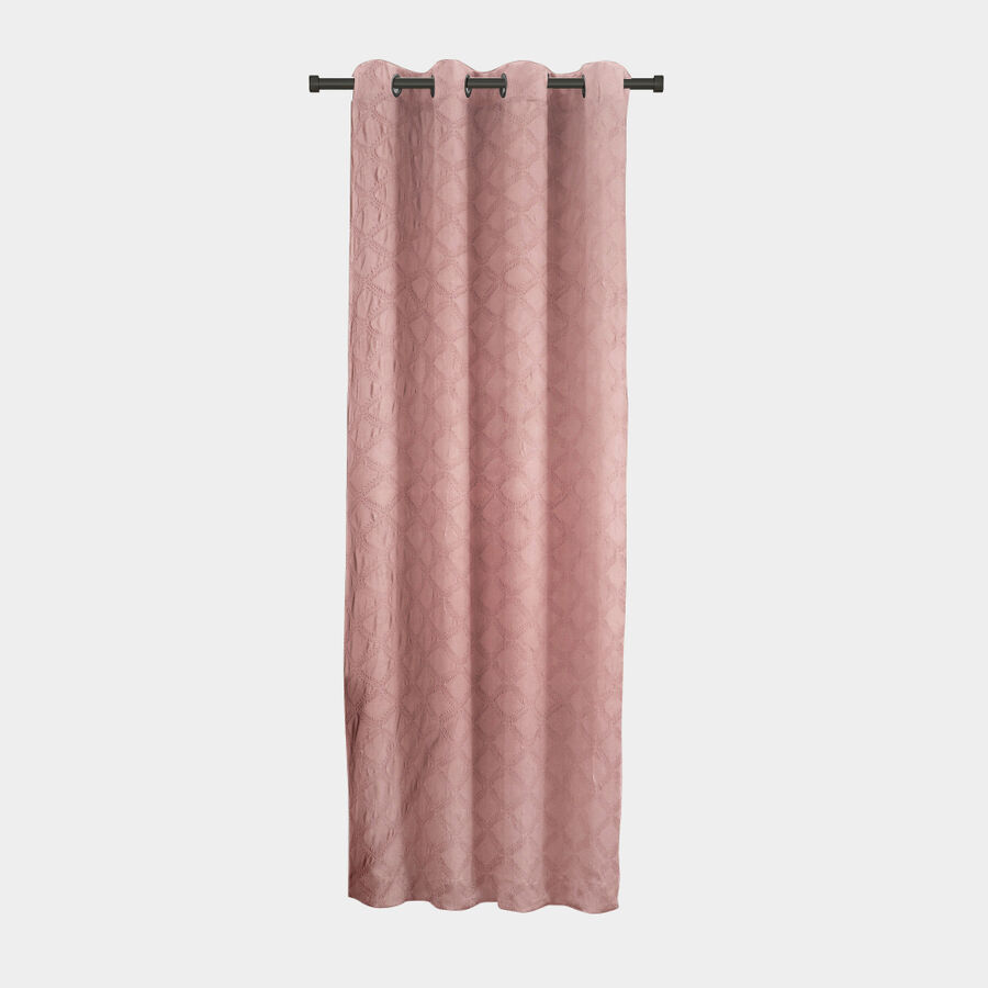 7 ft. Pink Polyester Curtain, , large image number null