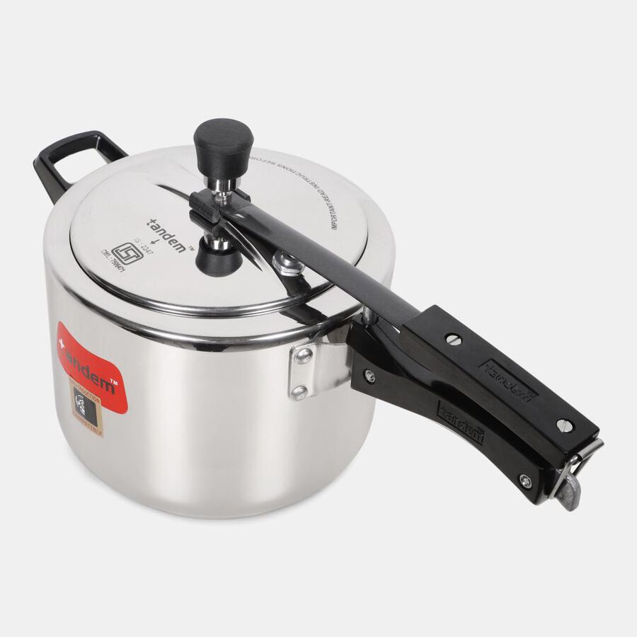 5 L Steel Pressure Cooker, , large image number null