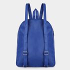 Women's Blue Polyurethane Backpack, , small image number null