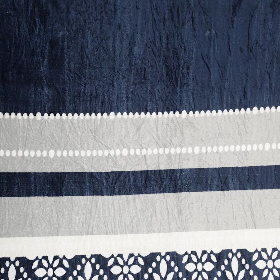 Blue Microfiber Blanket, , large image number null