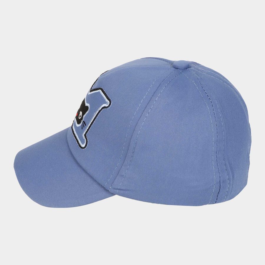 Kids' Blue Canvas Cap, , large image number null