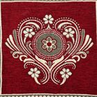 Maroon Cotton Bolster Cover, , small image number null