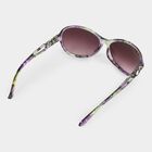 Women's Plastic Gradient Round Sunglasses, , small image number null