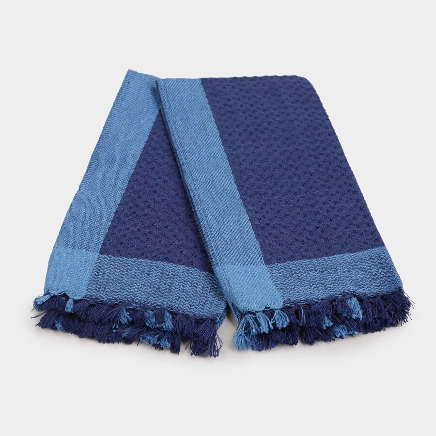 45 GSM Navy Blue Cotton Hand Towel, , large image number null