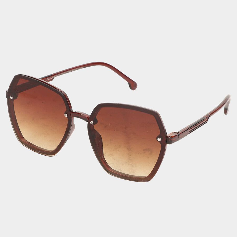 Women's Plastic Square Sunglasses, , large image number null