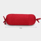Maroon Cotton Bolster, , small image number null