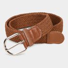 Men's Blue Canvas Casual Belt, , small image number null